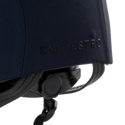 Casco Equestro logo in rilievo Meteor unisex Marina Blu marino