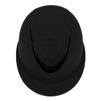 Casco da donna con ampia visiera e logo in rilievo Equestro Nero Casco da donna con ampia visiera e logo in rilievo Equestro Nero