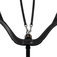 Pettorale anatomica in cuoio Equestro Nero Pettorale anatomica in cuoio Equestro Nero