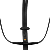 Collare martingala in cuoio Equestro Nero Collare martingala in cuoio Equestro Nero