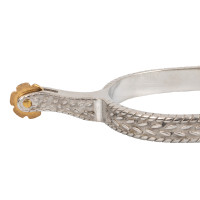 Éperons Lakota avec décorations en acier inoxydable (SS) Éperons Lakota avec décorations en acier inoxydable (SS)