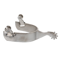 Speroni unisex in acciaio Pool's con rotella dentata