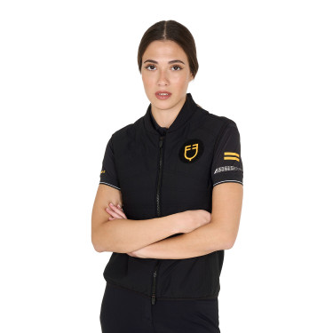 Gilet slim fit da donna collezione Scuderia in tessuto tecnico Equestro