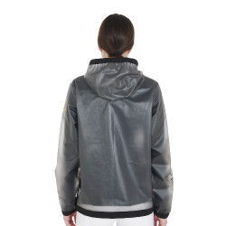 Impermeabile tecnico trasparente da donna Equestro Grigio