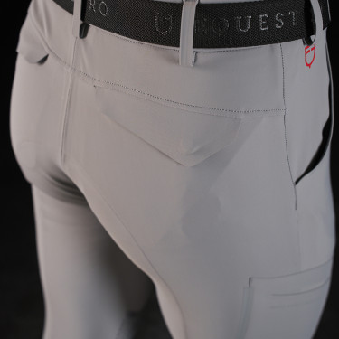 Pantaloni Equestro slim fit da uomo Ridertechnology con cuciture termosaldate Pantaloni Equestro slim fit da uomo Ridertechnology con cuciture termosaldate