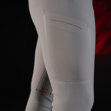 Pantaloni Equestro slim fit da uomo Ridertechnology con cuciture termosaldate Pantaloni Equestro slim fit da uomo Ridertechnology con cuciture termosaldate