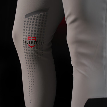 Pantaloni Equestro slim fit da uomo Ridertechnology con cuciture termosaldate Pantaloni Equestro slim fit da uomo Ridertechnology con cuciture termosaldate