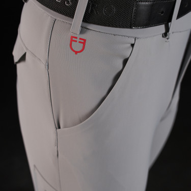 Pantaloni Equestro slim fit da uomo Ridertechnology con cuciture termosaldate Pantaloni Equestro slim fit da uomo Ridertechnology con cuciture termosaldate