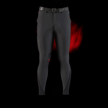 Pantaloni Equestro slim fit da uomo Ridertechnology con cuciture termosaldate Pantaloni Equestro slim fit da uomo Ridertechnology con cuciture termosaldate