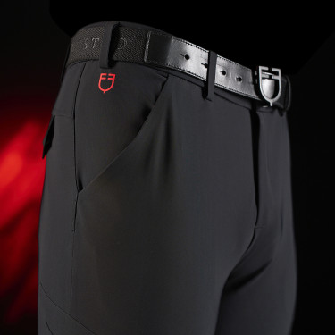 Pantaloni Equestro slim fit da uomo Ridertechnology con cuciture termosaldate Pantaloni Equestro slim fit da uomo Ridertechnology con cuciture termosaldate