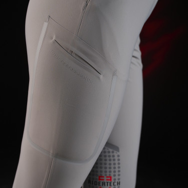 Pantaloni slim fit da donna Equestro Ridertechnology con cuciture termosaldate Pantaloni slim fit da donna Equestro Ridertechnology con cuciture termosaldate