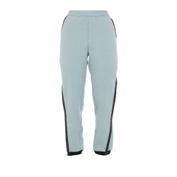 Pantaloni tear-away da donna con cerniera a tutta lunghezza Equestro Nebbia grigia Blu