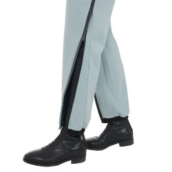 Pantaloni tear-away da donna con cerniera a tutta lunghezza Equestro Nebbia grigia Blu