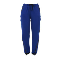 Pantaloni tear-away da donna con cerniera a tutta lunghezza Equestro Nebbia grigia Blu