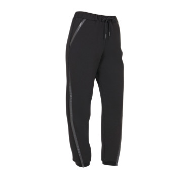 Pantaloni tear-away da donna con cerniera a tutta lunghezza Equestro Nero