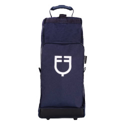 Borsa per stivali e casco Equestro con rinforzo in gomma Marina Blu marino