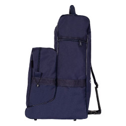 Borsa per stivali e casco Equestro con rinforzo in gomma Marina Blu marino
