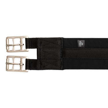 Cinghia da salto in tessuto con elastici Umbria Equitazione Nero