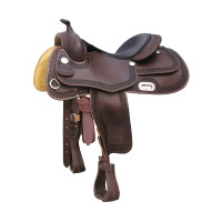 Sella Reining Rainbow 9001 Pool's Marrone Sella Reining Rainbow 9001 Pool's Marrone