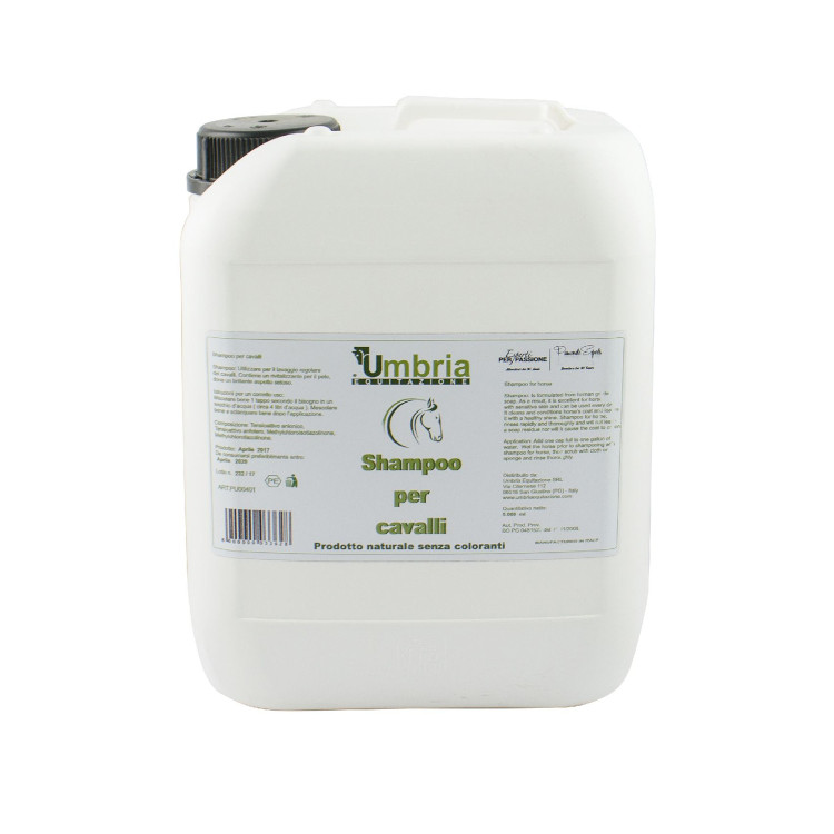 Shampoo per cavalli Ama 5 L Umbria Equitazione