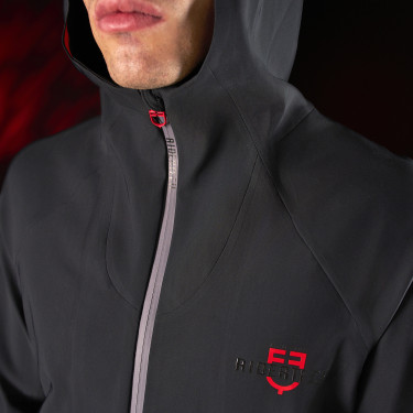 Felpa tecnica con cappuccio da uomo Equestro Ridertechnology Felpa tecnica con cappuccio da uomo Equestro Ridertechnology