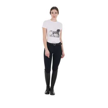 T-shirt in cotone Equestro donna Horse Lover T-shirt in cotone Equestro donna Horse Lover