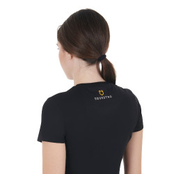 T-shirt in cotone da donna Crazy Horse Equestro T-shirt in cotone da donna Crazy Horse Equestro