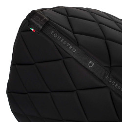 Sottosella da addestramento Equestro con logo in strass Nero Sottosella da addestramento Equestro con logo in strass Nero