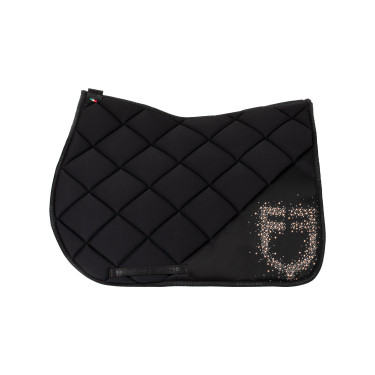 Tappeto da salto con logo in strass Equestro Tappeto da salto con logo in strass Equestro