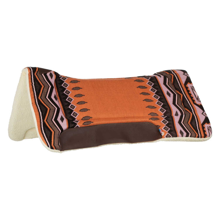Sottosella western con inserti in pelle e imbottitura in lana sintetica Pool's