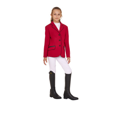 Giacca da concorso Equestro da bambina in tessuto tecnico Giacca da concorso Equestro da bambina in tessuto tecnico