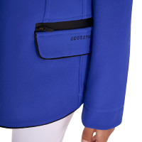 Giacca da concorso Equestro da bambina in tessuto tecnico Scooter Beige Giacca da concorso Equestro da bambina in tessuto tecnico Scooter Beige