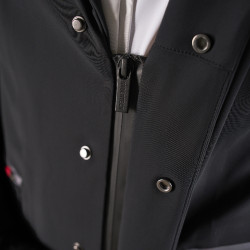 Giacca da concorso uomo Equestro Ridertechnology con cuciture termosaldate Nero Giacca da concorso uomo Equestro Ridertechnology con cuciture termosaldate Nero