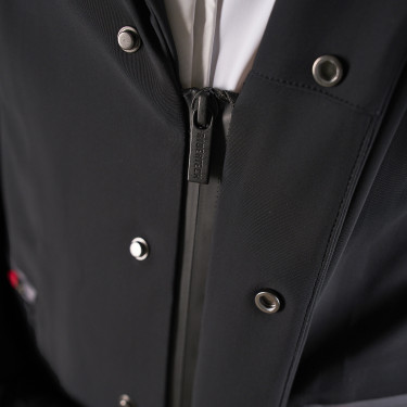 Giacca da concorso uomo Equestro Ridertechnology con cuciture termosaldate Nero Giacca da concorso uomo Equestro Ridertechnology con cuciture termosaldate Nero