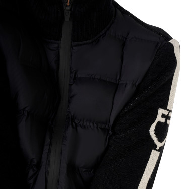 Giacca da donna Equestro in nylon e maglia con cerniera Giacca da donna Equestro in nylon e maglia con cerniera