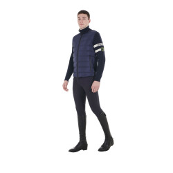 Giacca Equestro da uomo in nylon e maglia con zip Blazer marine Blu marino