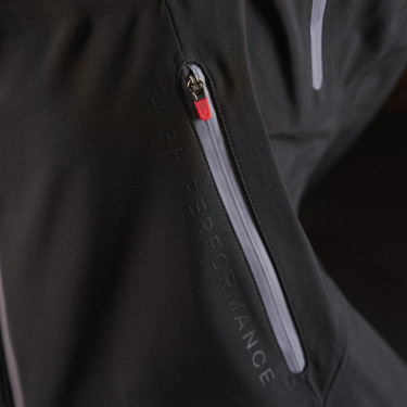 Giacca impermeabile da donna Equestro Ridertechnology con zip Giacca impermeabile da donna Equestro Ridertechnology con zip