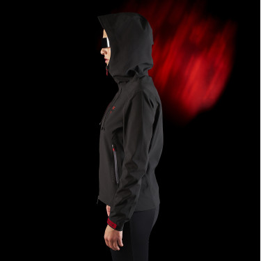 Giacca impermeabile da donna Equestro Ridertechnology con zip Giacca impermeabile da donna Equestro Ridertechnology con zip