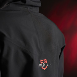 Giacca lunga impermeabile da donna Equestro Ridertechnology Nero Giacca lunga impermeabile da donna Equestro Ridertechnology Nero