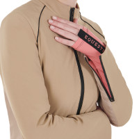 Giacca softshell da donna in tessuto tecnico imbottito Equestro Incenso Beige