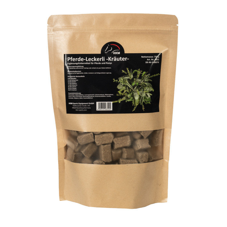Caramelle per cavalli alle erbe HKM