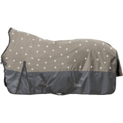 Coperta highneck HKM Cleveland Stars600D foderata in pile