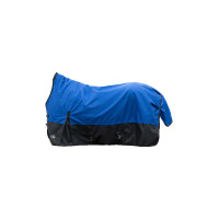 Coperta highneck HKM Glasgow 1200D 300g Blu / nero Coperta highneck HKM Glasgow 1200D 300g Blu / nero