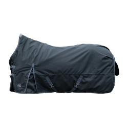 Coperta highneck HKM Glasgow 1200D 300g Nero Coperta highneck HKM Glasgow 1200D 300g Nero