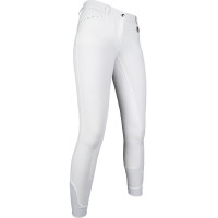 Pantaloni Limoni PAM Horse fondo 3/4 Alos HKM Bianco