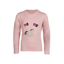 Polo a maniche lunghe Polly HKM bambino Rosa Polo a maniche lunghe Polly HKM bambino Rosa