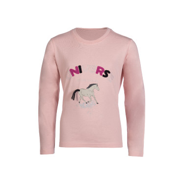 Polo a maniche lunghe Polly HKM bambino Rosa Polo a maniche lunghe Polly HKM bambino Rosa