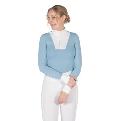 Polo da concorso Virginia a maniche lunghe da donna HKM Polo da concorso Virginia a maniche lunghe da donna HKM