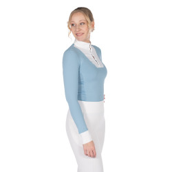 Polo da concorso Virginia a maniche lunghe da donna HKM Polo da concorso Virginia a maniche lunghe da donna HKM