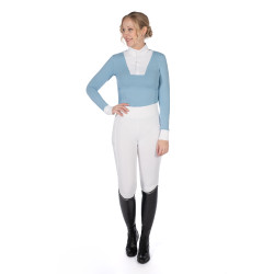 Polo da concorso Virginia a maniche lunghe da donna HKM Polo da concorso Virginia a maniche lunghe da donna HKM